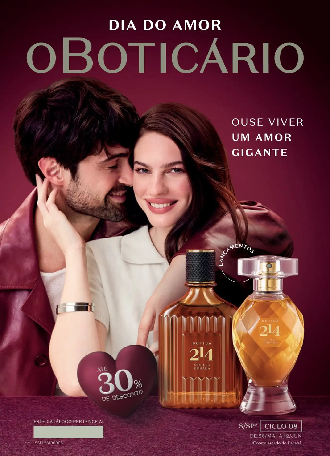 Revista O Boticário ciclo 8 2025 S/SP