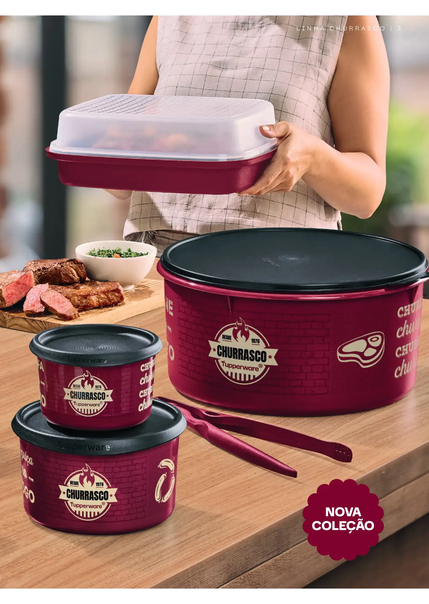 Praticidade no churrasco: minha experiência com a linha Sabor na Brasa da Tupperware