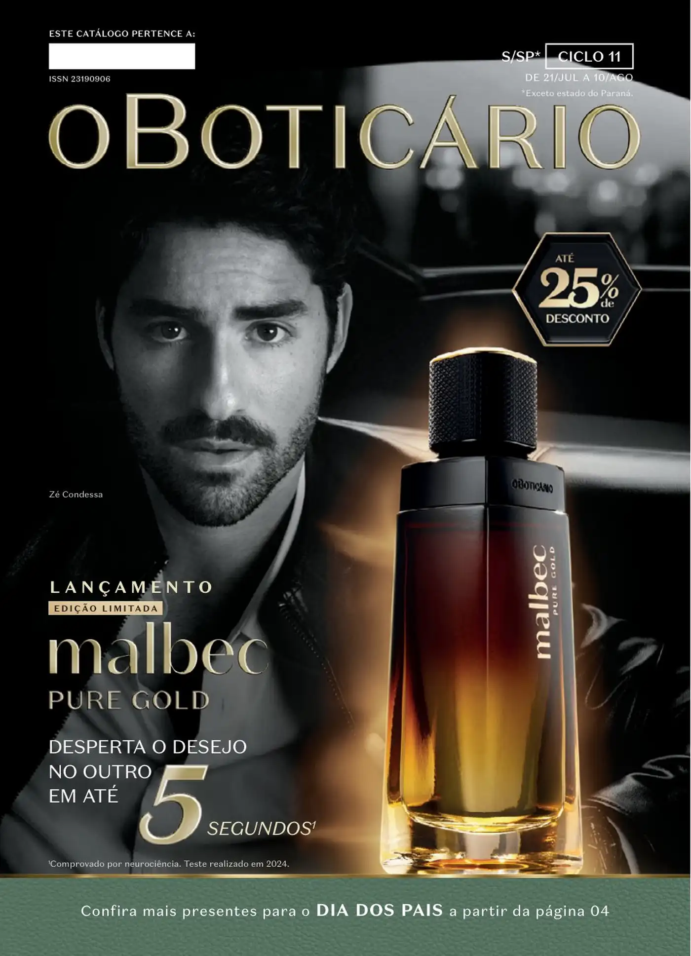 Revista O Boticário ciclo 11 2025 S/SP