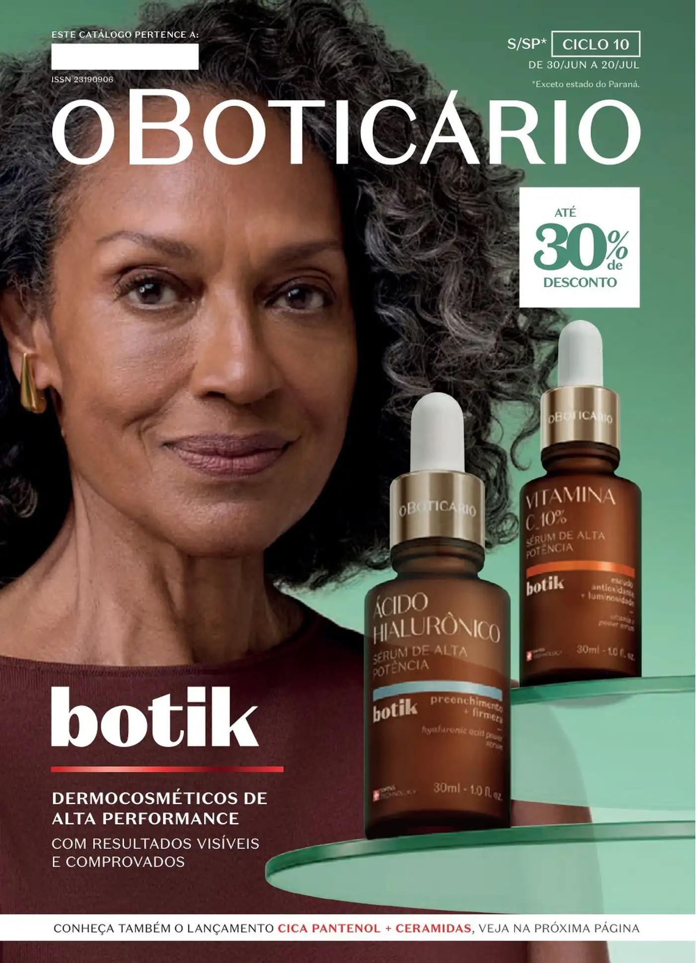 Revista O Boticário ciclo 10 2025 S/SP